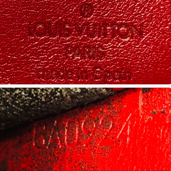 GENUINE LOUIS VUITTON Red Epi Six-Cartes Wallet - Picture 12 of 16
